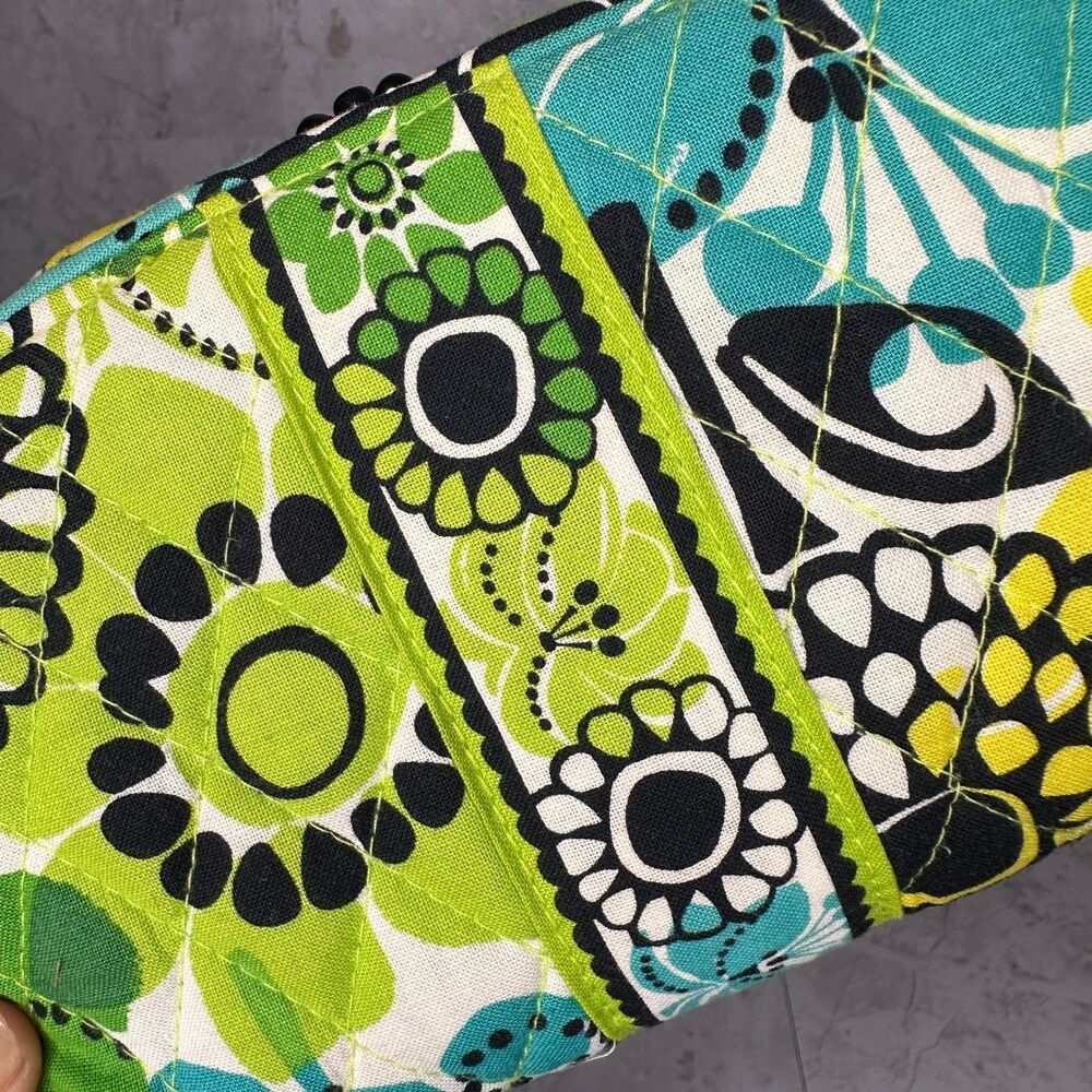 Vera Bradley Limes Up Quilted Wallet - Picture 12 of 13
